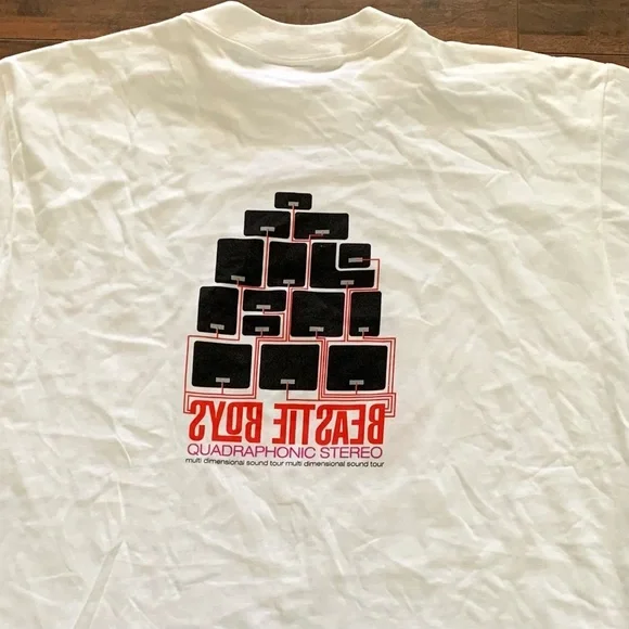 Vintage Beastie Boys 1995 Original Quadraphonic Stereo Tour Teeshirt - Picture 7 of 11